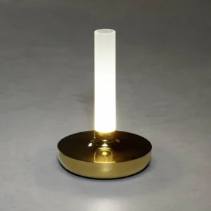 Konstsmide Lampe table LED Biarritz IP54 batterie CCT doré^ Lampes Décoratives