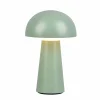 Reality Leuchten Lampe table LED Lennon IP44 batterie tactile vert^ Lampes Décoratives