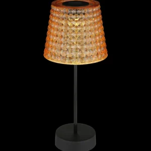 Globo Lampe table solaire 36634-2A lot de 2 noire/ambre^ Lampes Décoratives