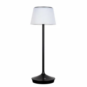 Näve Lampe table solaire LED Emmi CCT recharge, noire^ Lampes Décoratives