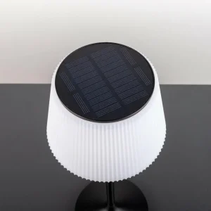 Näve Lampe table solaire LED Emmi CCT recharge, noire^ Lampes Décoratives