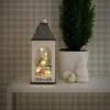 Konstsmide Christmas Lanterne déco LED avec maison et père Noël^ Lumière De Noël