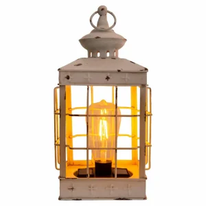 Näve Lanterne déco solaire LED 5276923, blanc antique^ Lampes Décoratives