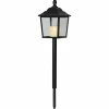 STAR TRADING Lanterne funéraire LED Flame Lantern hauteur 52 cm^ Lampes Décoratives