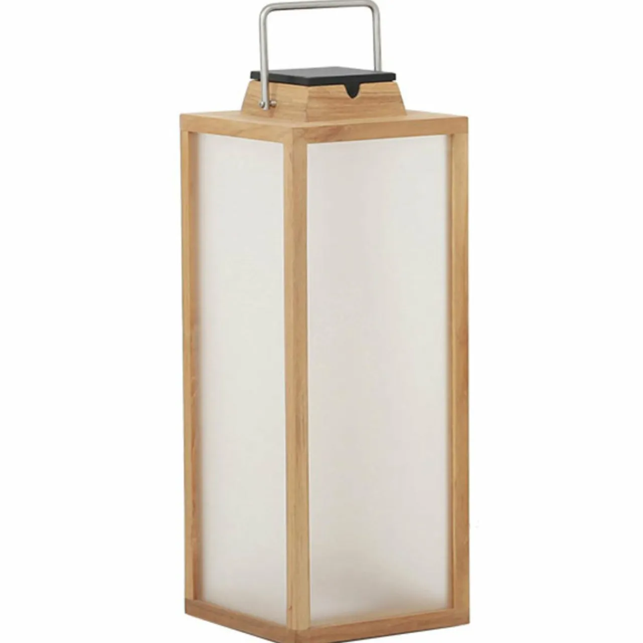 lanterne_solaire__led_tradition_en_teck_hauteur__cm_0-1.webp Les Jardins Lanterne solaire à LED Tradition en teck hauteur 65 cm^ Lampes Décoratives