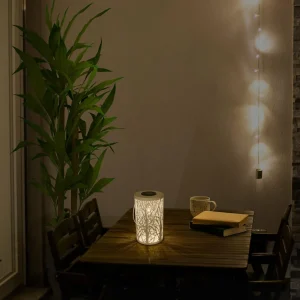 Näve Lanterne solaire LED 5266523 avec motif de forêt^ Lampes Décoratives