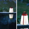Les Jardins Lanterne solaire LED Bump 300 portable, rouge^ Lampes Décoratives