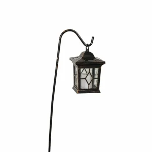 Lindby Lanterne solaire LED décorative Beata en set^ Lampes Décoratives