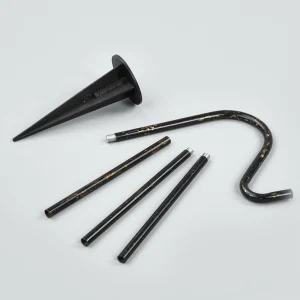 Lindby Lanterne solaire LED décorative Beata en set^ Lampes Décoratives