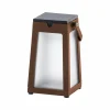 Les Jardins Lanterne solaire LED Tinka portable, corten^ Lampes Décoratives