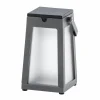 Les Jardins Lanterne solaire LED Tinka portable, grise^ Lampes Décoratives
