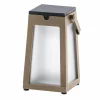Les Jardins Lanterne solaire LED Tinka portable, muscade^ Lampes Décoratives