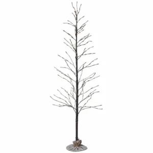 STAR TRADING LED arbre décoratif Tobby Tree IP44 brun hauteur 150cm^ Lumière De Noël