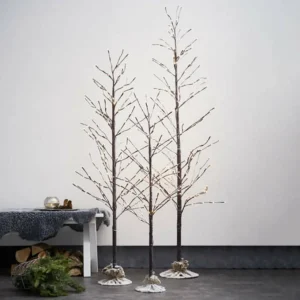 STAR TRADING LED arbre décoratif Tobby Tree IP44 marron hauteur 180cm^ Lumière De Noël