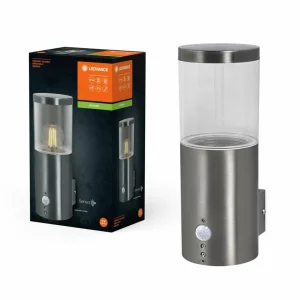 LEDVANCE Applique d'extérieur Endura Classic Ebro Sensor Acier inoxydable^ Appliques D'Extérieur Avec Détecteur