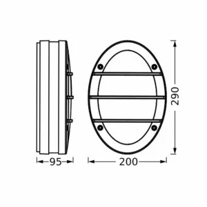 LEDVANCE Applique d'extérieur Endura Classic Orbick, IP65^ Appliques Murales Extérieures