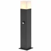 LEDVANCE Borne lumineuse Endura Classic Figo Square, E27, capteur^ Bornes Extérieures Avec Détecteur