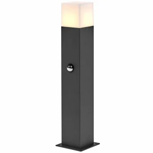 LEDVANCE Borne lumineuse Endura Classic Figo Square, E27, capteur^ Bornes Extérieures Avec Détecteur
