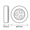 LEDVANCE DOT-it classic lampe LED argentée^ Lampes Décoratives