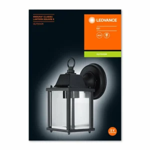LEDVANCE Endura Classic Lantern Square 22,5 cm^ Appliques Murales Extérieures