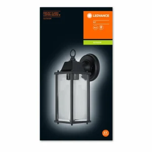 LEDVANCE Endura Classic Lantern Square 29,3 cm^ Appliques Murales Extérieures
