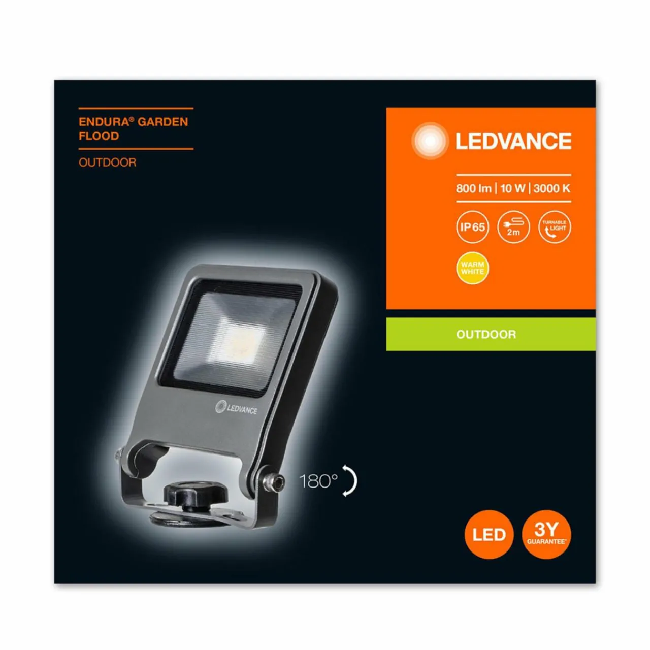 ledvance_endura_garden_flood_w_spot_ext_led_1.webp LEDVANCE Endura Garden Flood 10 W spot ext. LED^ Projecteurs D'Extérieur
