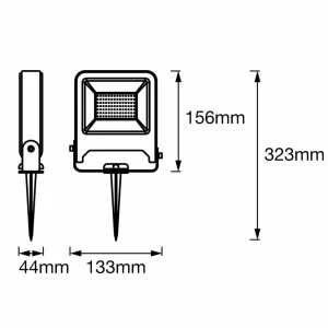 LEDVANCE Endura Garden Flood 20 W spot ext. LED^ Projecteurs D'Extérieur