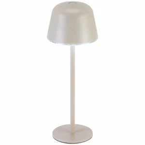 LEDVANCE Lampe à poser LED rechargeable Style Stan, aluminium, CCT, beige^ Lampes Décoratives
