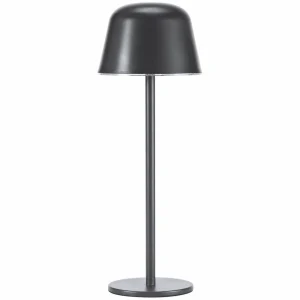 LEDVANCE Lampe à poser LED rechargeable Style Stan, CCT, gris foncé^ Lampes Décoratives