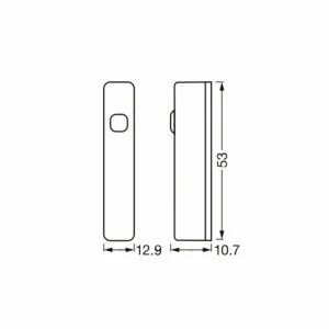 LEDVANCE SMART+ Détecteur de porte/fenêtre, WiFi, avec batterie^ Chauffage Connecté