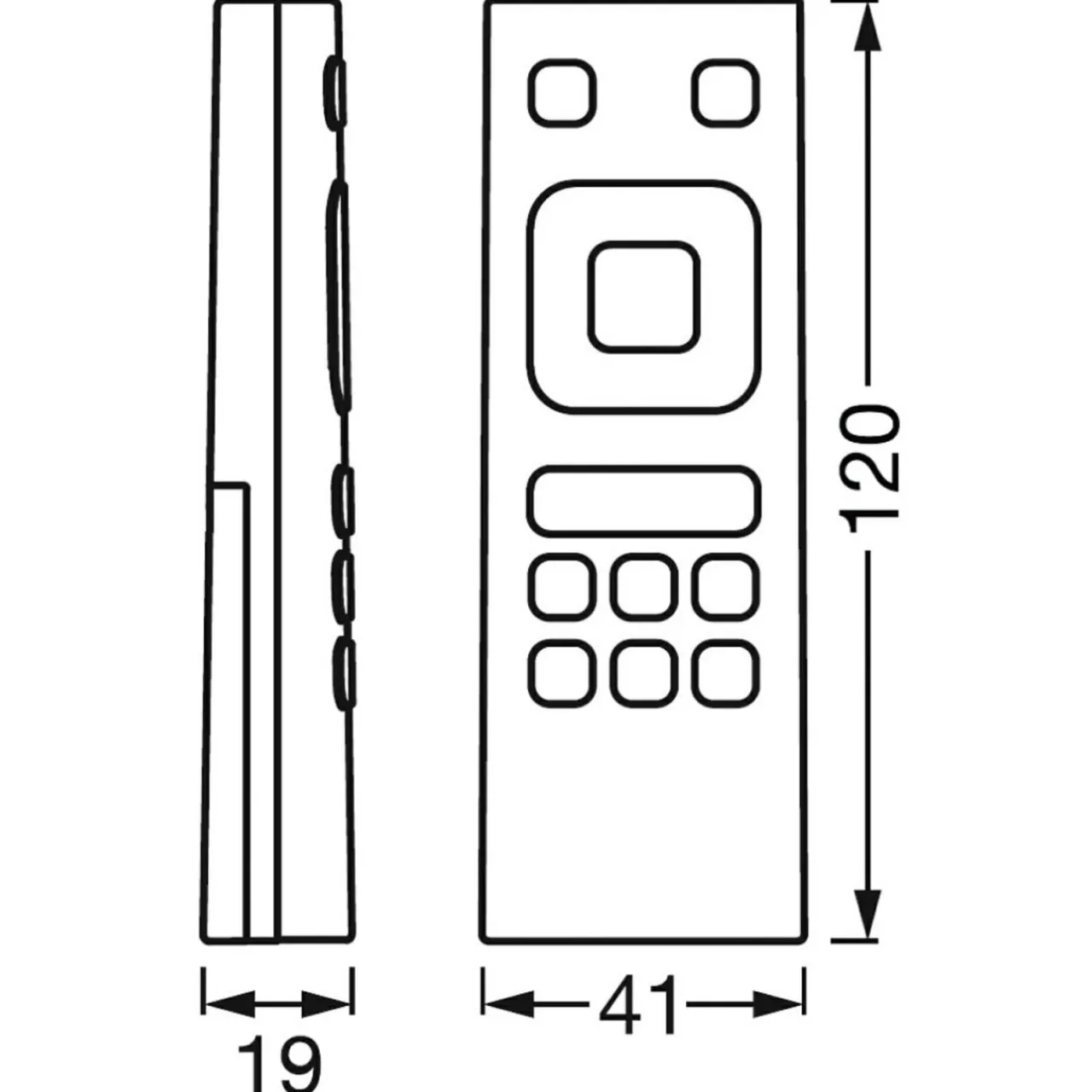 LEDVANCE SMART+ WiFi remote control color change^ Matériel Électrique
