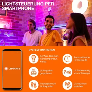 LEDVANCE SMART+ WiFi ventilateur plafond LED Round^ Ventilateurs