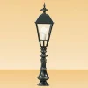K.S. Verlichting Leipzig - borne lumineuse classique, noir^ Bornes Éclairage Extérieur