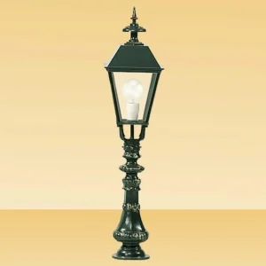 K.S. Verlichting Leipzig - borne lumineuse classique, vert^ Bornes Éclairage Extérieur