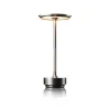LeuchtNatur Luxa I Lampe à poser LED rechargeable, argenté^ Lampes Décoratives