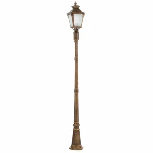 ORION Élégant lampadaire VIVIANA, charme nostalgique^ Lampadaires D'Extérieur