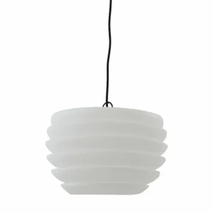 Lindby Arona suspension d’extérieur Ø 38 cm, blanc^ Suspensions D'Extérieur