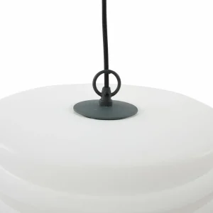 Lindby Arona suspension d’extérieur Ø 38 cm, blanc^ Suspensions D'Extérieur