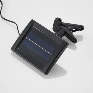 Lindby Catrica suspension solaire LED aspect rotin^ Lampes Décoratives