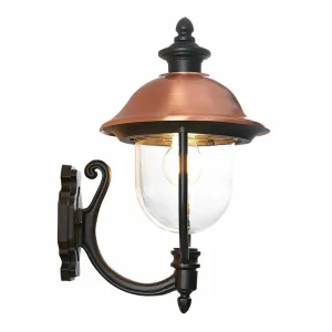Lindby Clint applique extérieur lanterne debout^ Appliques Murales Extérieures