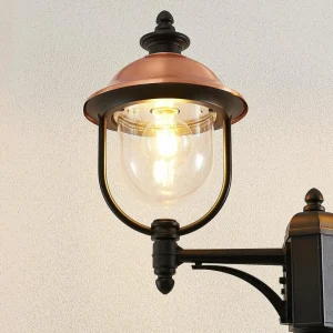 Lindby Clint lampadaire d'extérieur, à 2 lampes^ Lampadaires D'Extérieur