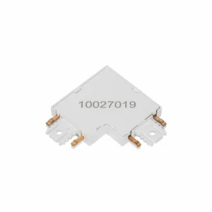 Lindby connecteur en L Lumaro, 90°, blanc, angulaire, set de 2 pièces^ Matériel Électrique