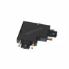 Lindby connecteur en L Lumaro, 90°, noir, angulaire, set de 2 pièces^ Matériel Électrique
