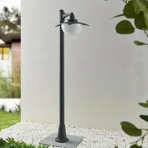 Lindby Elinda borne lumineuse à une lampe^ Bornes Éclairage Extérieur