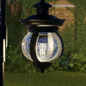 Lindby Farley lampadaire d'extérieur à 2 lampes^ Lampadaires D'Extérieur