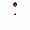 Lindby Gerwin lampe solaire LED, piquet, argentée^ Lampes Décoratives