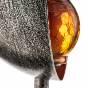 Lindby Gerwin lampe solaire LED, piquet, argentée^ Lampes Décoratives