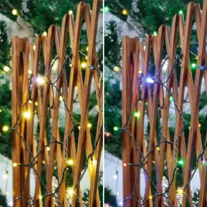 Lindby Guirlande lumineuse LED Kaloyan, intensité variable, 200-flammes,^ Lumière De Noël