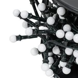 Lindby Guirlande lumineuse LED Miyu, 1.800 K, minuterie, 15 m, IP44^ Lumière De Noël