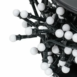 Lindby Guirlande lumineuse LED Miyu, RVB, minuterie, 15 m, IP44^ Lumière De Noël